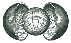 Hollow Earth Diagram
